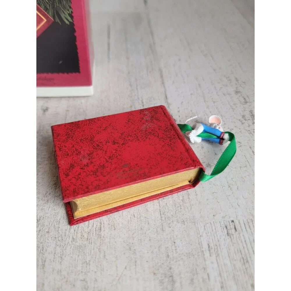 Hallmark NEW happy holidays photo‎ holder Mouse ornament Xmas